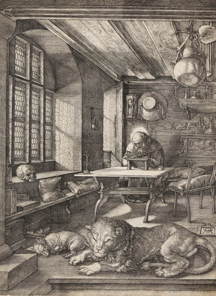 Albrecht Durer, St Jerome in his Study (1514)