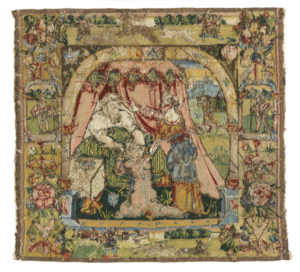 Tapestry, depicting the story of 'Jacob and Esau'